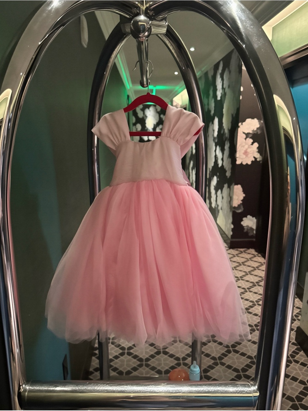 Pink Tulle Party Dress for Kids